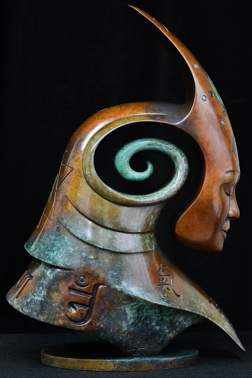 Bodhicitta Bronze sculpture by Andrew Thomas