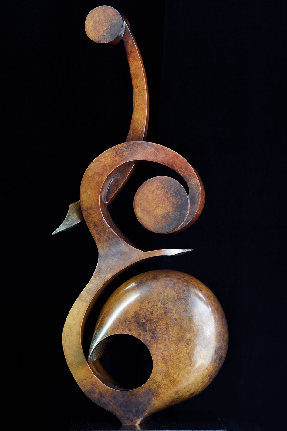 Bronze sculpture by Andrew Thomas