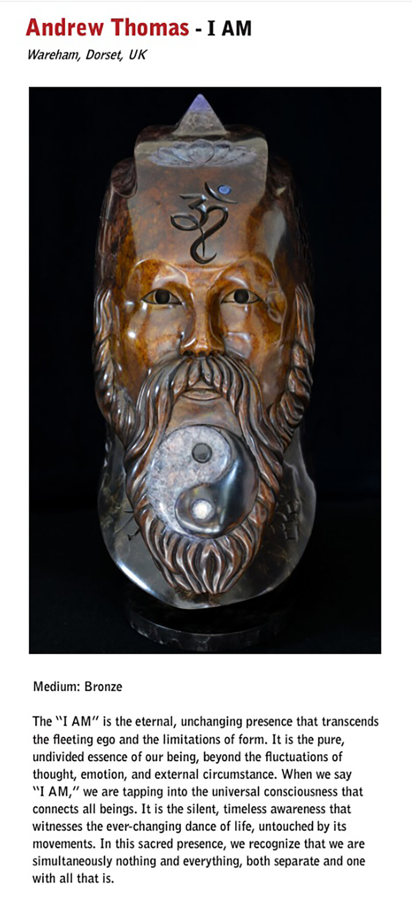 Spiritual Art Award Winner 2025