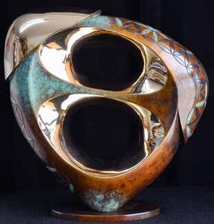 Bronze sculpture, by Andrew Thomas