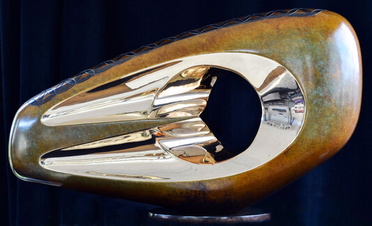 Bronze sculpture, by Andrew Thomas