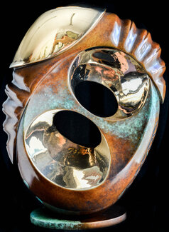 Bronze sculpture, by Andrew Thomas