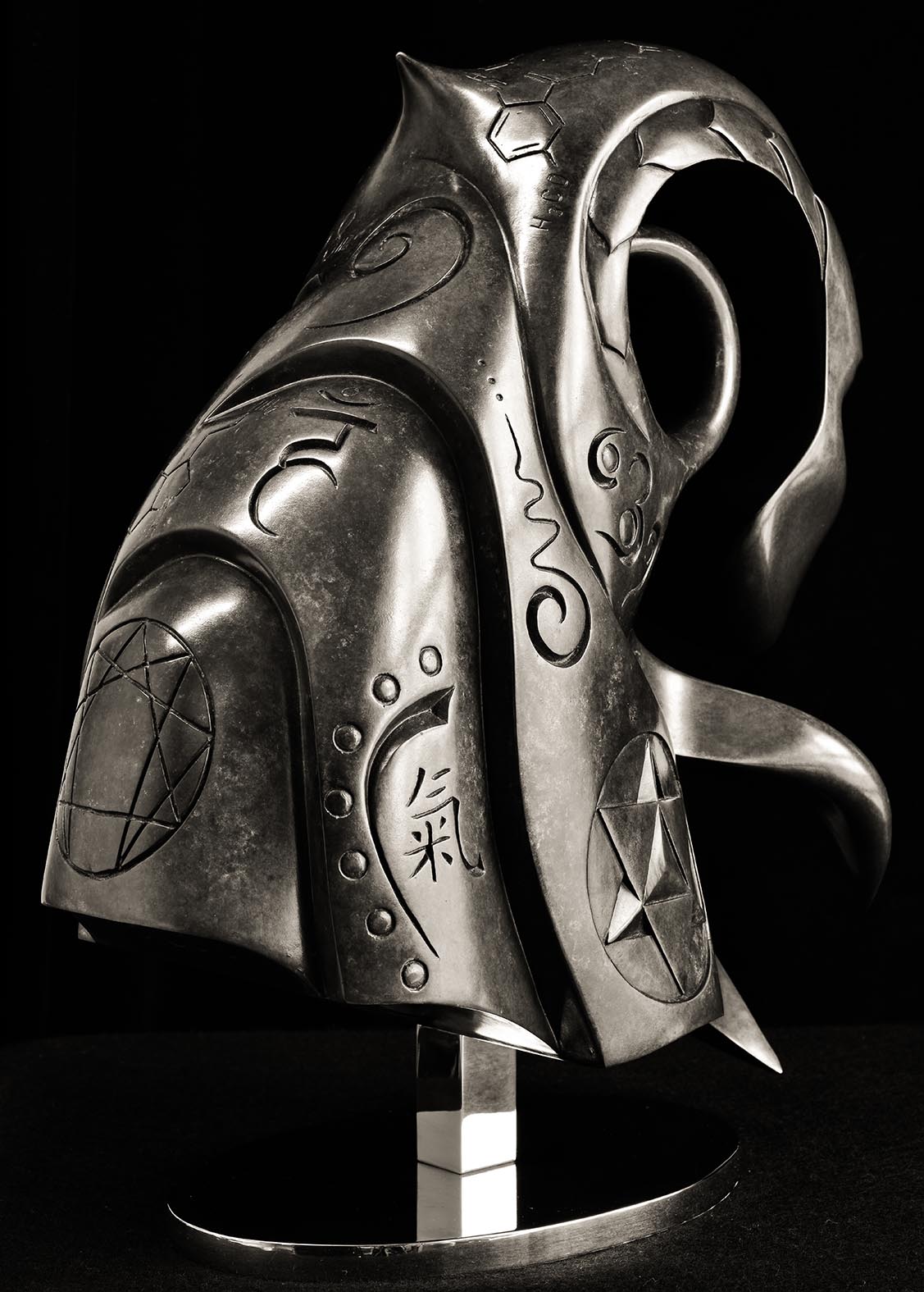 Akaksha Bronze sculpture by Andrew Thomas