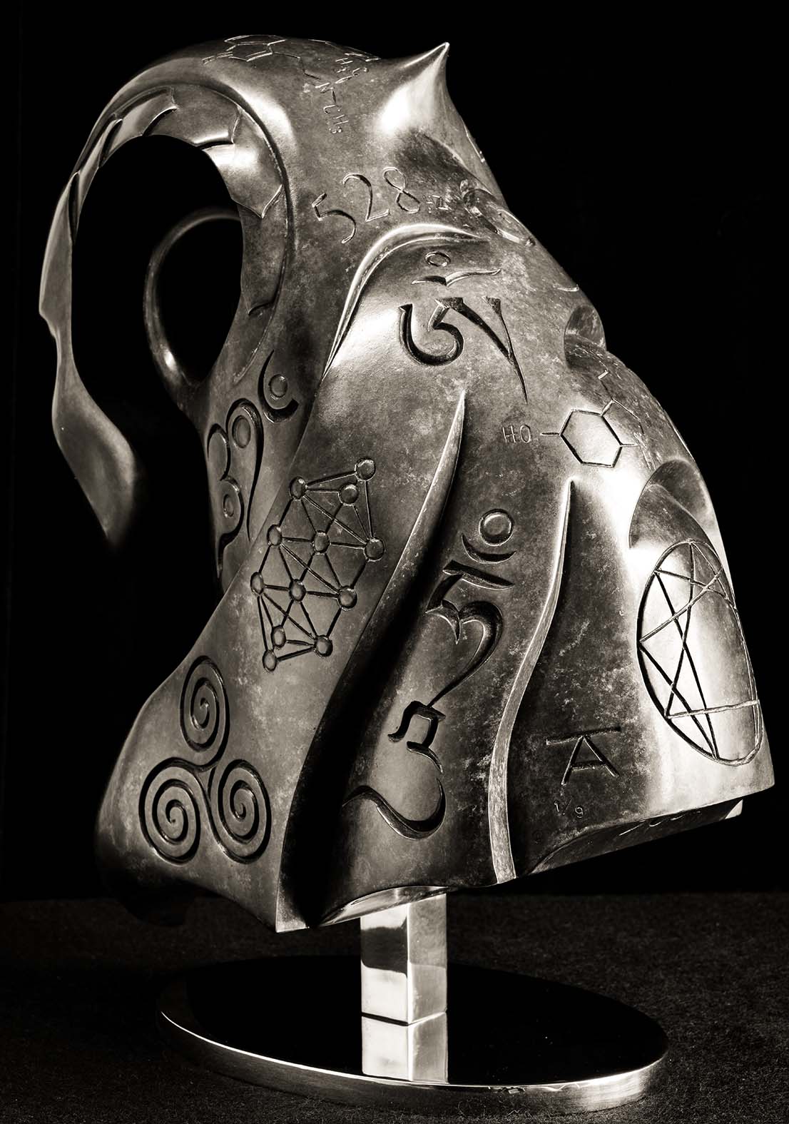 Akasha Bronze sculpture by Andrew Thomas