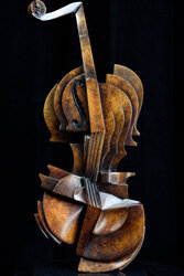 Bronze sculpture, by Andrew Thomas