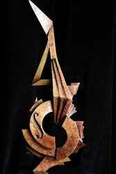 Bronze sculpture, by Andrew Thomas