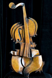 Bronze sculpture, by Andrew Thomas