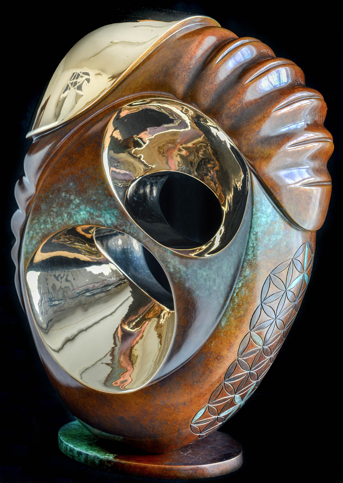 Bronze sculpture by Andrew Thomas