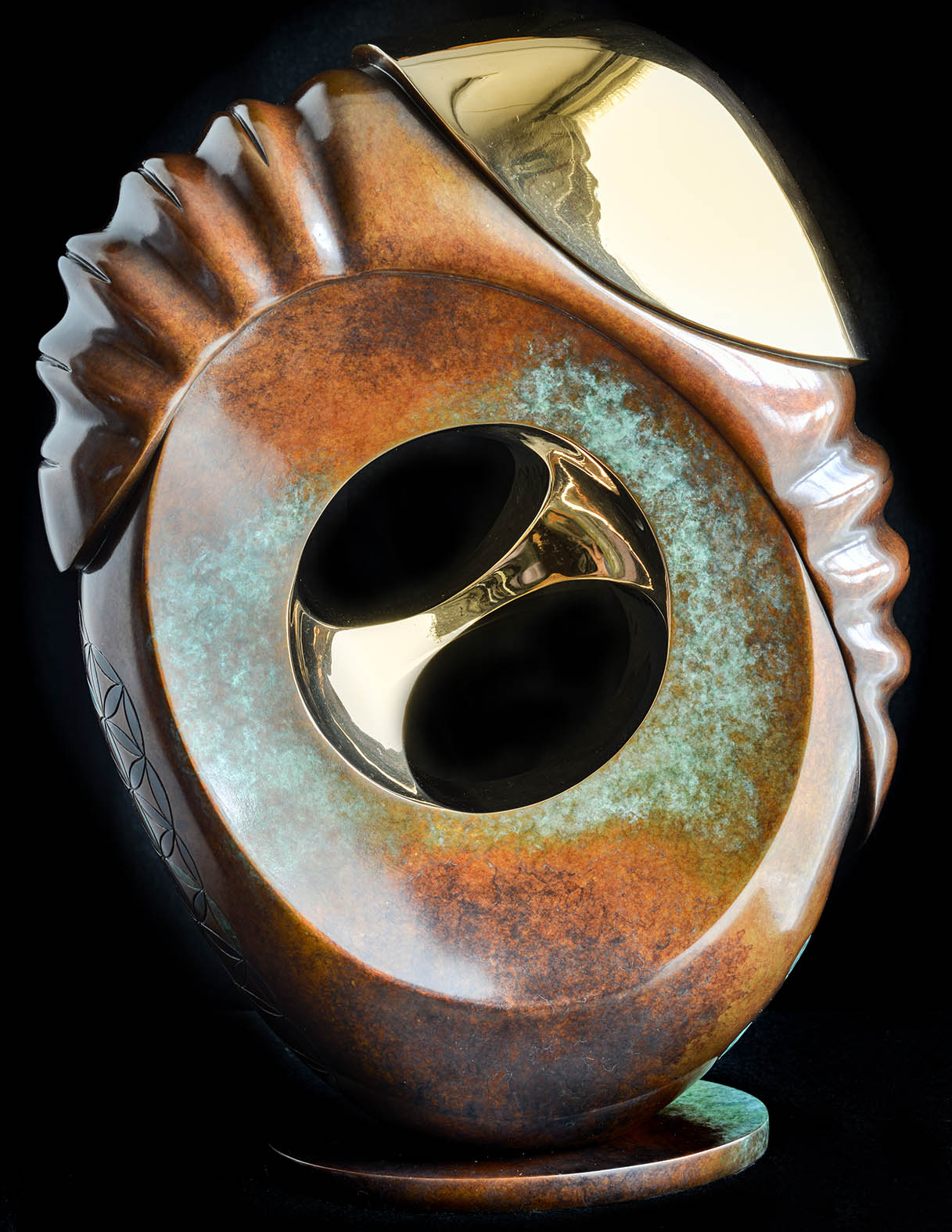 Bronze sculpture by Andrew Thomas