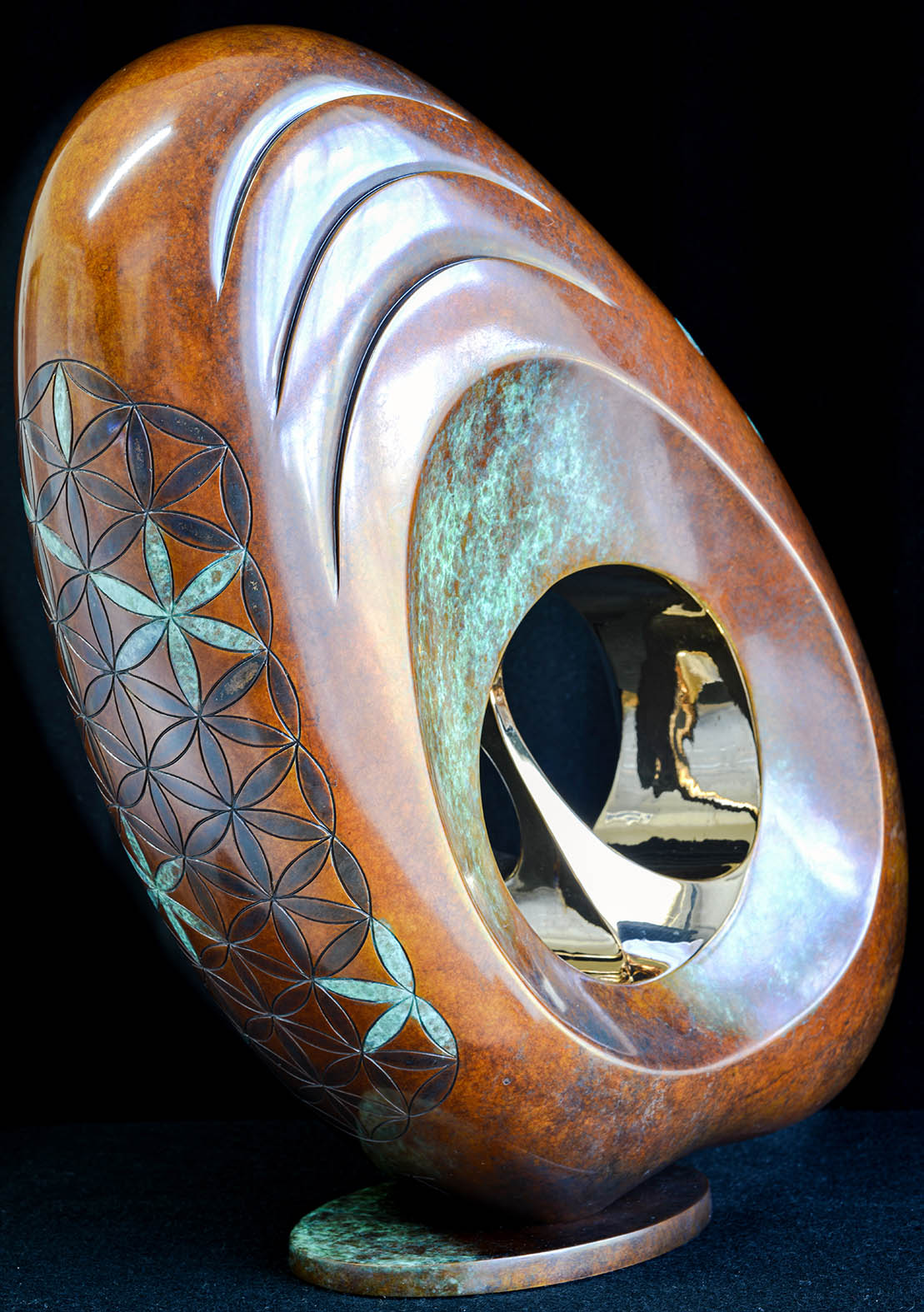 Bronze sculpture by Andrew Thomas